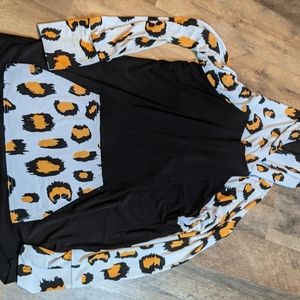 Women's LuLaRoe leopard hoodie